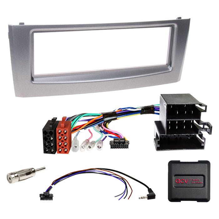 ACV, Komplet 1-DIN Kit Fiat Grande Punto/linea Antracit