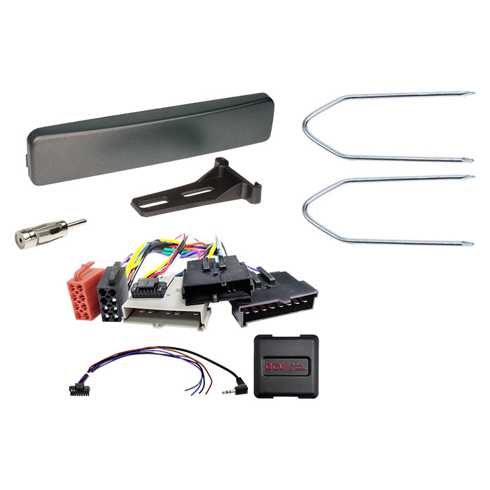 ACV, Komplet 1-DIN Kit Ford Antracit 8Pin/8Pin/17Pin
