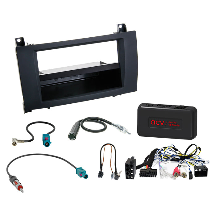 ACV, Komplet 2-DIN Kit 1 /amp — Passer til Mercedes SLK 2004-2001