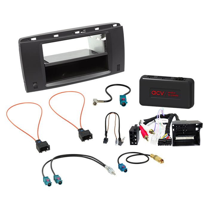 ACV, Komplet 2-DIN Kit M. Rum — Passer til Mercedes R-klasse 2005-2010