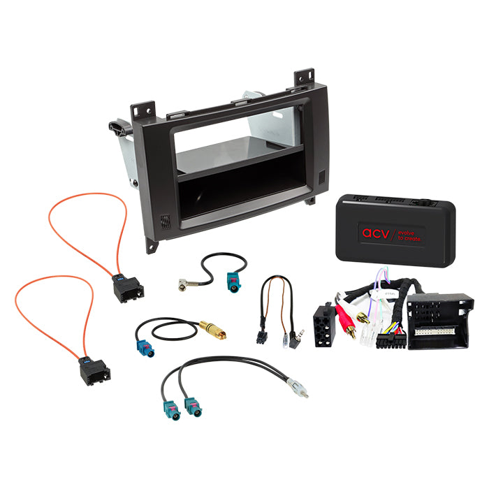 ACV, Komplet 2-DIN Kit M. Rum Mercedes A-class/b-class /amp
