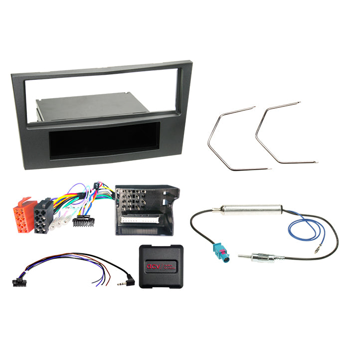 ACV, Komplet 1-DIN Kit M. Rum Opel Charcoal CAN Bus