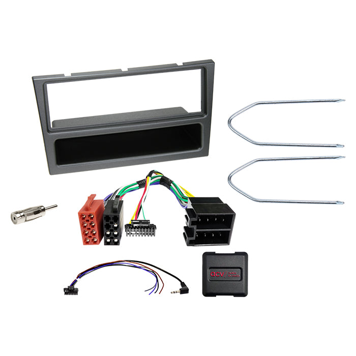ACV, Komplet 1-DIN Kit M. Rum Opel Charcoal Analog