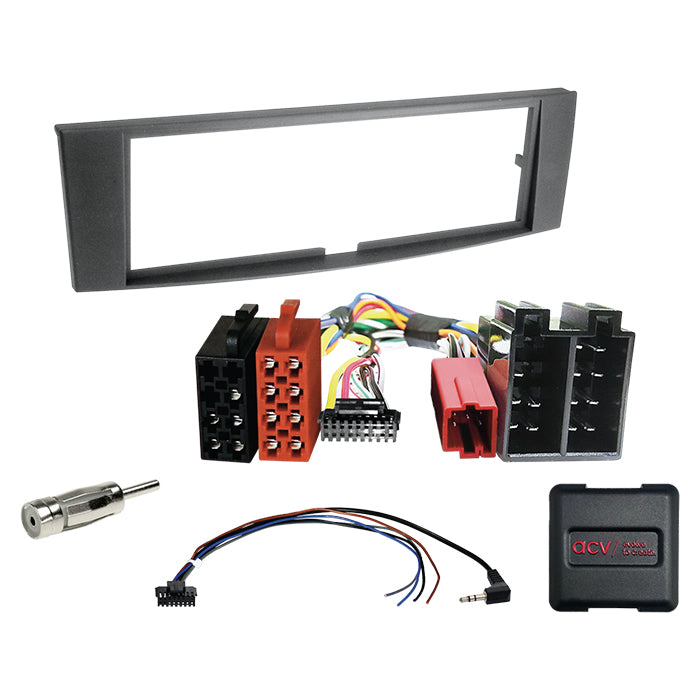 ACV, Komplet 1-DIN Kit U. Display — Passer til Renault Laguna 2005-2007