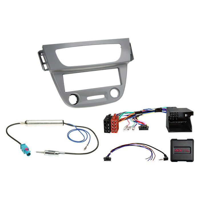 ACV, Komplet 1-DIN Kit Renault Megane(b/bz)/fluence(z) Grå