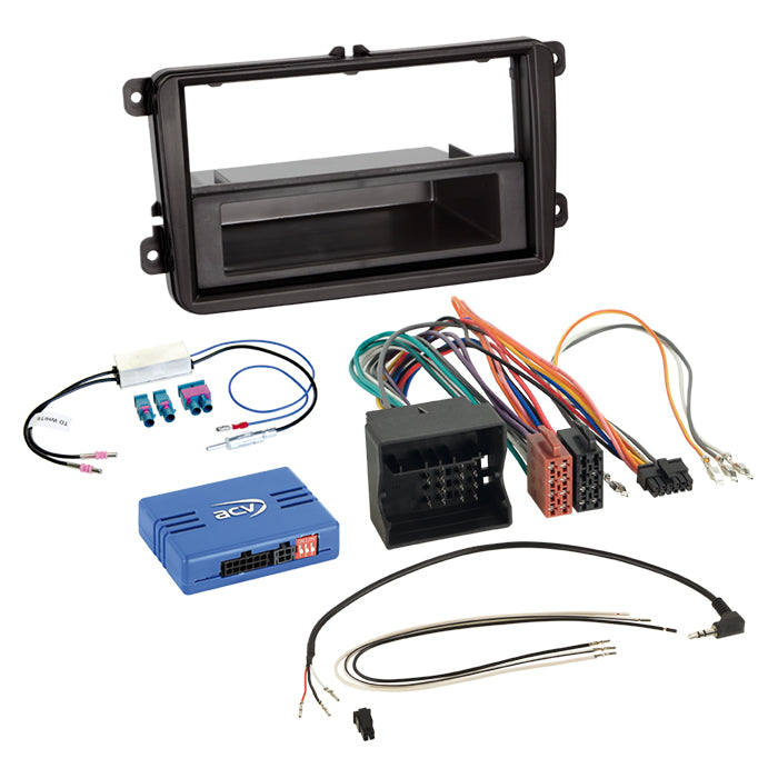 ACV, Komplet 2-ISO Kit M. Rum Seat/skoda/vw Din
