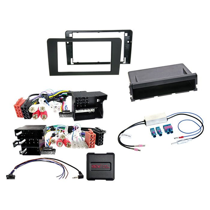 Acv, 2-DIN Kit m/lomme Audi A3 (8) 2003-2013 ratbetj.