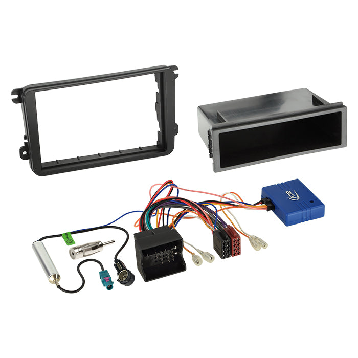 ACV, Komplet 2-DIN Kit M. Rum Seat/skoda/vw CAN