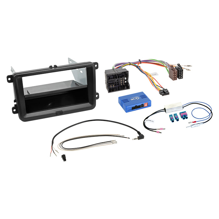 ACV, Komplet 2-DIN Kit M. Rum Seat/vw 52Pin Quadlock