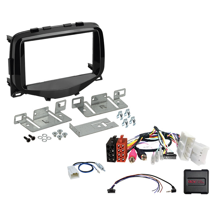 Acv, 2- DIN Kit Til C1-Peugeot 108-Toyota Aygo-antenna