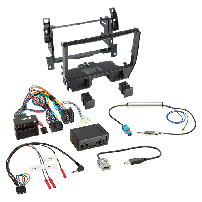 Acv, 2-DIN Kit Citroën C3(S)/DS3(S) ratbetj./antenne/USB