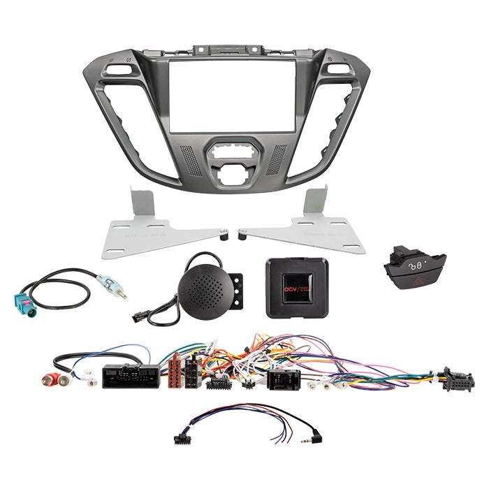 Acv, 2-DIN Kit Ford Custom 2012-2016 Phoenix Sølv ratbetj. (249 621114267)