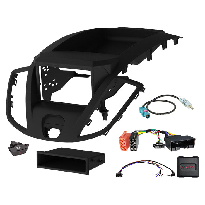 ACV, Komplet 2-DIN Kit M. Rum — Passer til Ford Transit V363 2014-2019