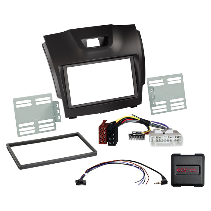 ACV, Komplet 2-DIN Kit — Passer til Chevrolet / Isuzu mu-x / D-max 2012-2020
