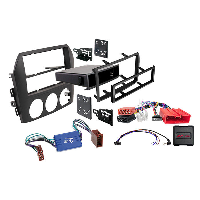 Acv, 2-DIN Kit m/lomme Mazda Miata/MX-5 2005-2009 ratbetj.