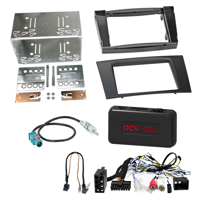 ACV, Komplet 2-DIN Kit Mercedes CLS(C219)/E-Class(W211)