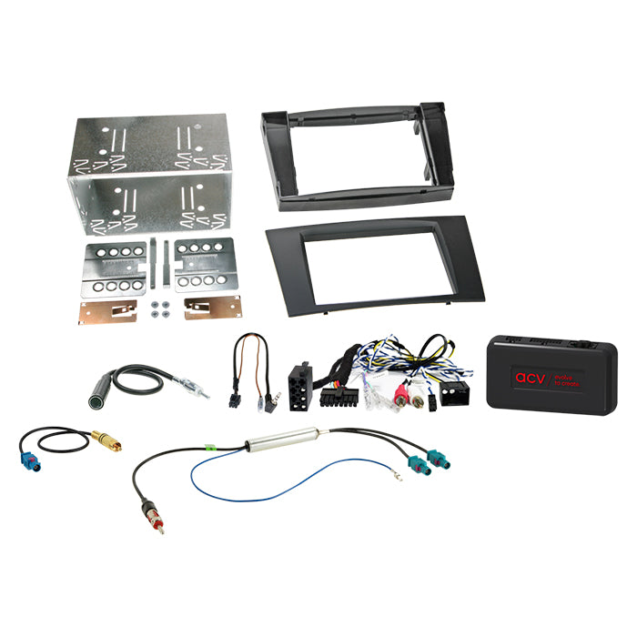 ACV, Komplet 2-DIN Kit MercedesCLS(C219)/E-Klasse(W211)