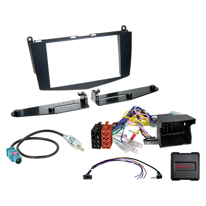 ACV, Komplet 2-DIN Kit — Passer til Mercedes C-class 2007-2011