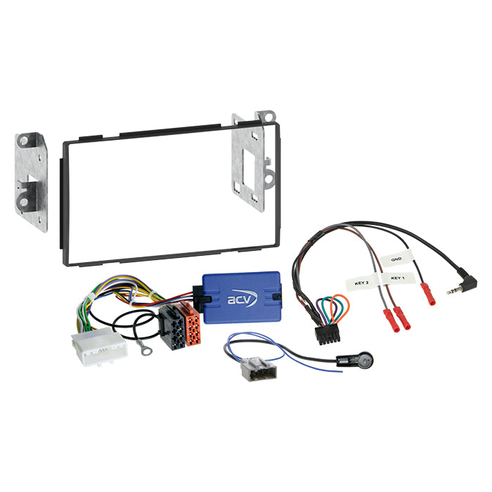Acv, 2-DIN Kit Nissan Kashkai (J10) 02/2007-10/2014 ratbetj.