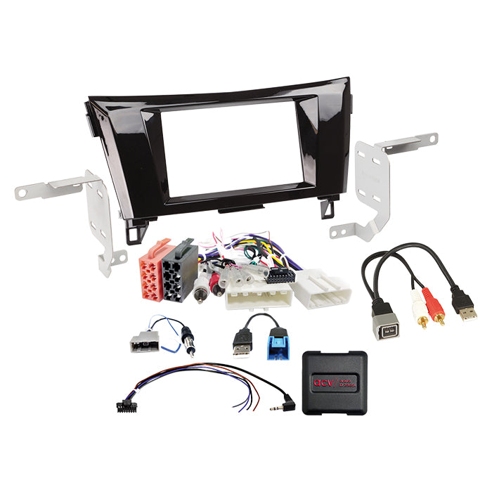 Acv, 2-DIN Kit Nissan Qashqai/X-Trail 20Pin/32Pin ratbetj.