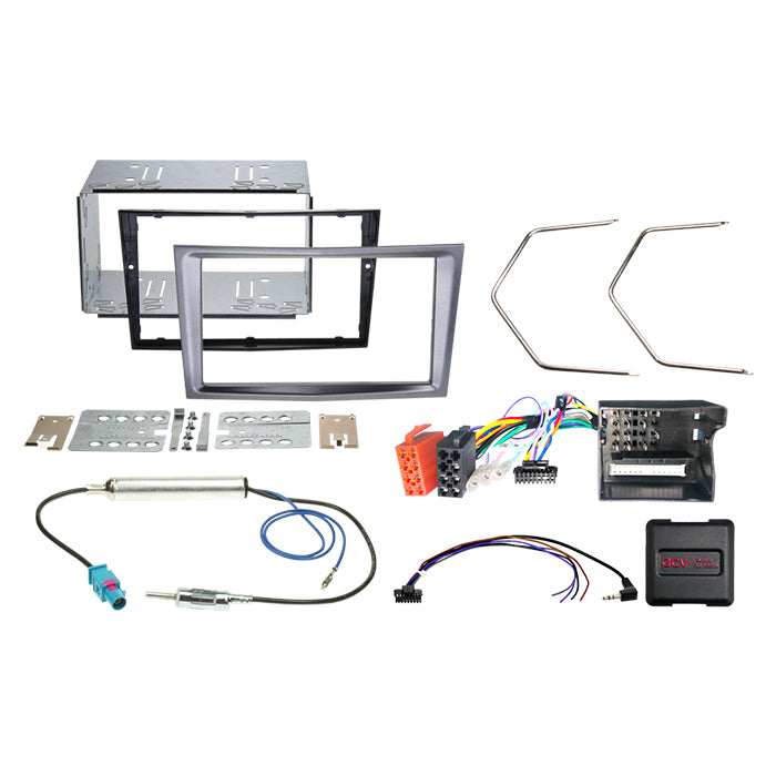ACV, Komplet 2-DIN Kit Opel Charcoal Metallic