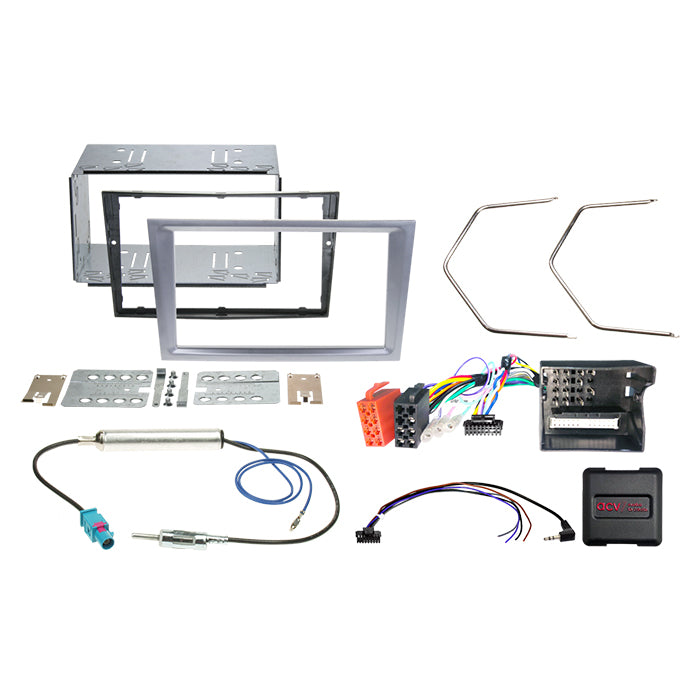 ACV, Komplet 2-DIN Kit Opel Matt Chrome CAN Bus