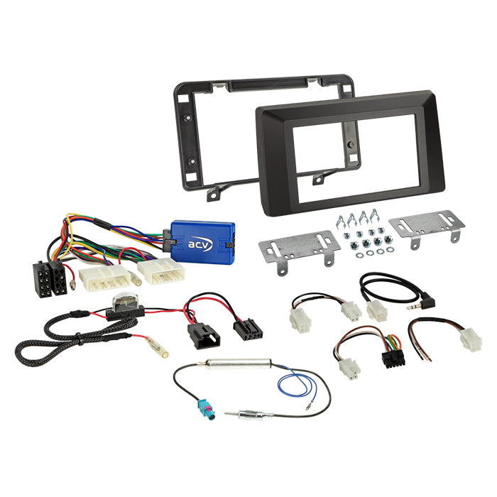 ACV, Komplet 2-DIN Kit Analog — Passer til Dacia Duster(sr) 09/ 2021-2024
