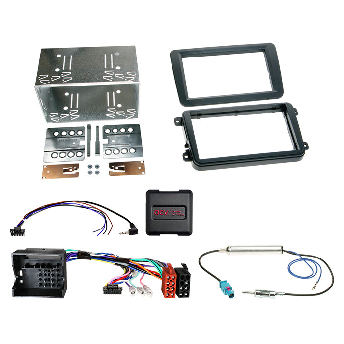 ACV, 2-DIN Kit Seat/skoda/vw Forskellige Ratbetj./antenne
