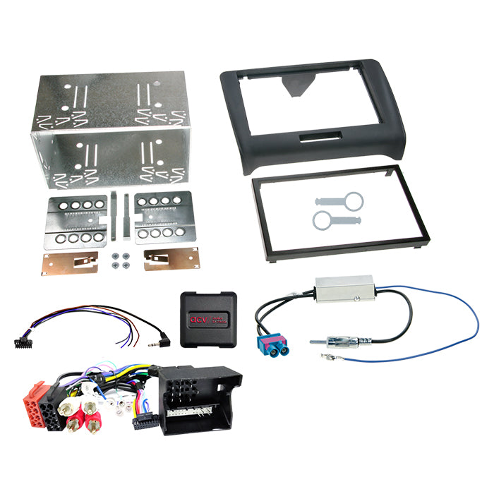 ACV, 2-DIN Kit 04/2014 Ratbetjening — Passer til Audi TT (8J) 09/ 2006-