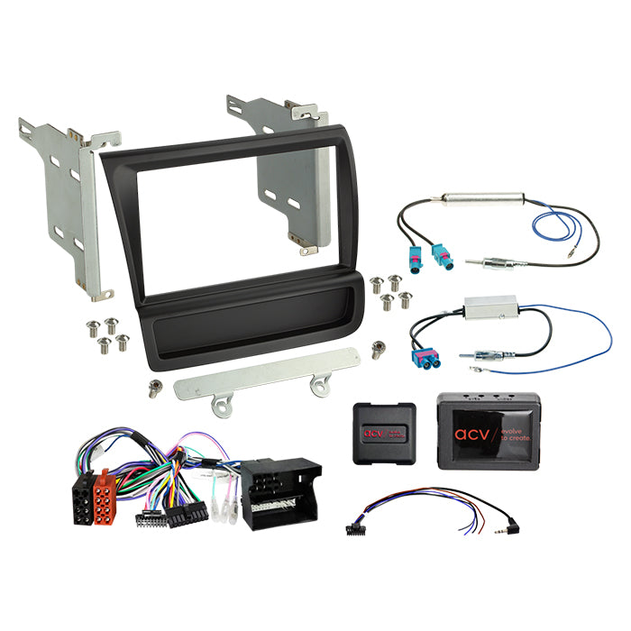 ACV, Komplet 2-DIN Kit 05/2015 /amp Sort — Passer til Audi R8(42) 04/ 2007-