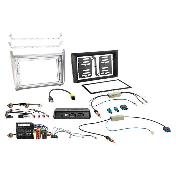 ACV, Komplet 9" Kit 1 07/2017 Sølv I-dapte — Passer til VW Polo 04/ 2014-