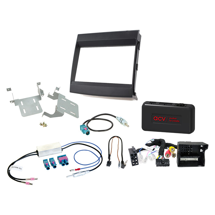 ACV, Komplet 2-DIN Kit /amp — Passer til Porsche Cayenne 2011-2017