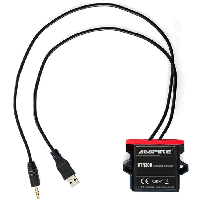 Ampire, AutoConnect Bluetooth AUX/USB Musikmodtager