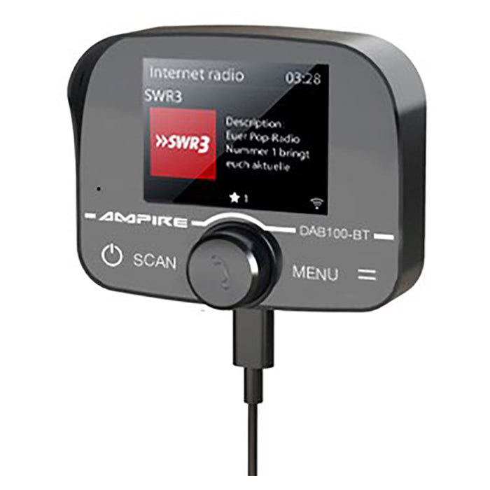 Ampire, Håndfri Telefoni Med Dab+ Og A2DPstreamin