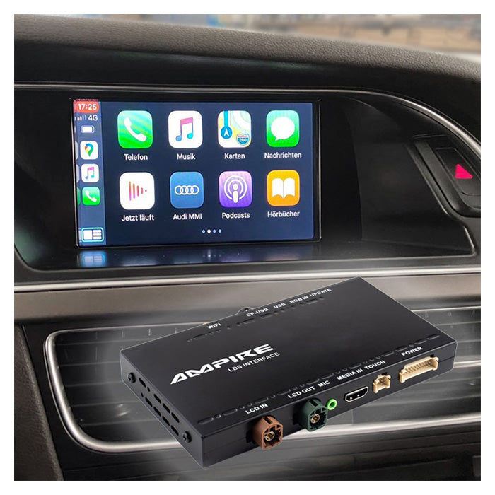 Ampire, Audi Smartphone Interface Adapter - A4, A5, Q5, S4, S5 Kompatibel