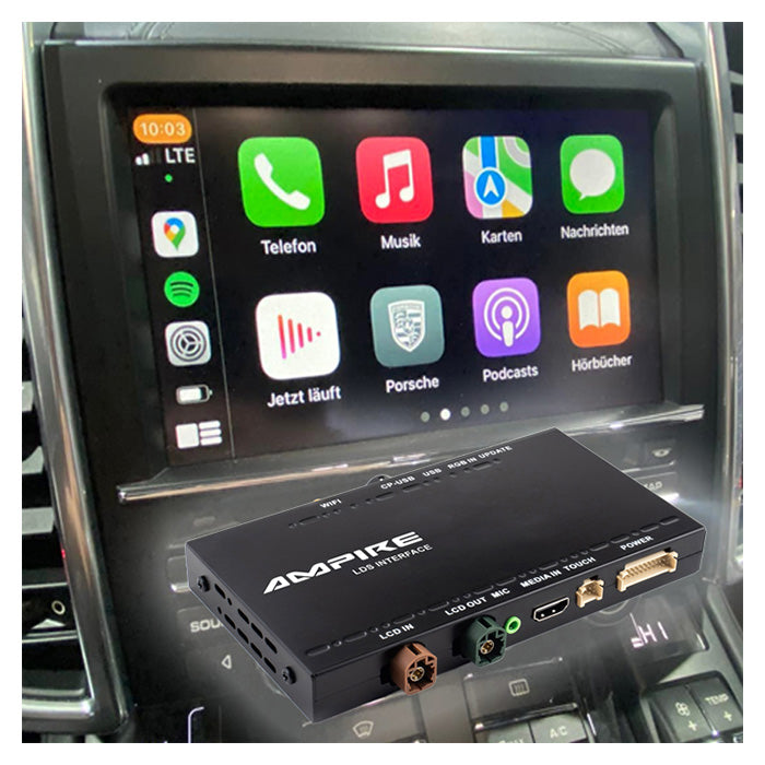 Ampire, Porsche Smart Adapter med CarPlay & Android Auto