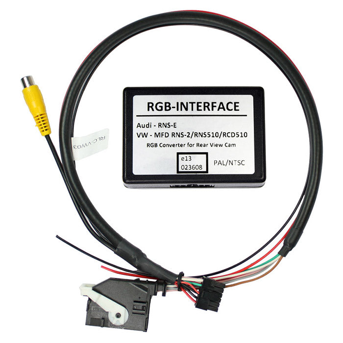 Ampire, Bil-Video Input for VW, Skoda, Seat - Kompatibel med MFD3, RNS510, RCD510