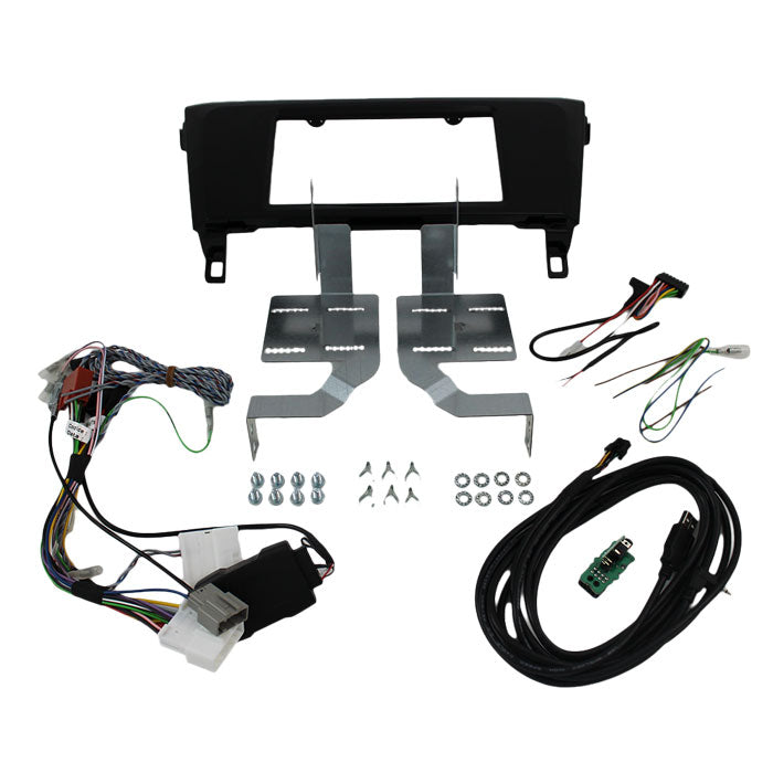 2-DIN Kit Nissan Qashqai II J11 2014- Sort