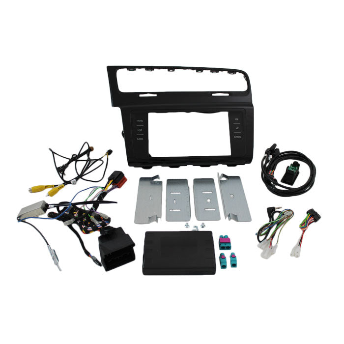 AutoPro, 2-DIN Bilradio Kit til VW Golf 7 (2014+), Sort