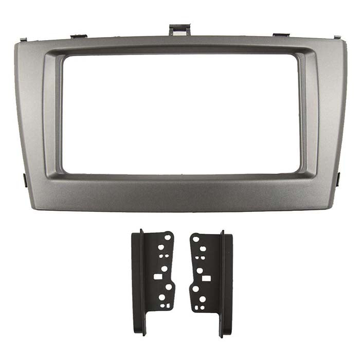 Connects2, Toyota Avensis 2-DIN Radio Frame 2012-2015, Silver