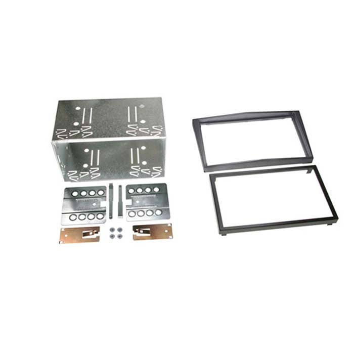 Connects2, Vauxhall 2-DIN Fascia Kit - Mørk Sølv