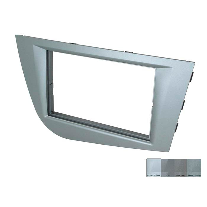 Connects2, Seat Leon Radio Frame 2-DIN (2005-2012) - Silver