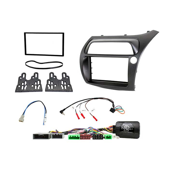 Connects2, 2-DIN Car Install Kit for Honda Civic 2006-2011, Right-Hand Drive