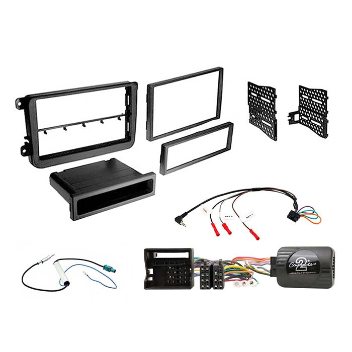 Connects2, VW Passat 1/2-DIN Installationskit 2005-2015