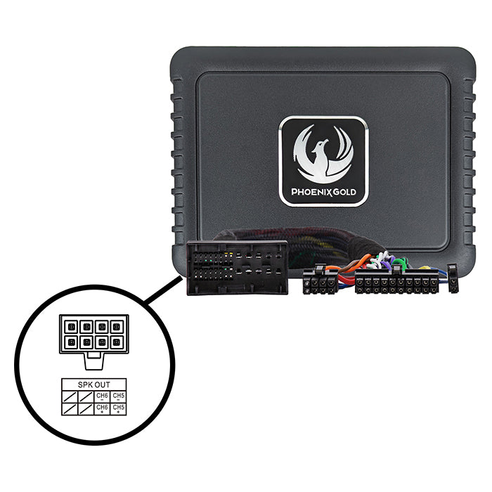 Phoenix Gold, DSP Forstærker Kit BMW 2005-2019 Hifi Syst