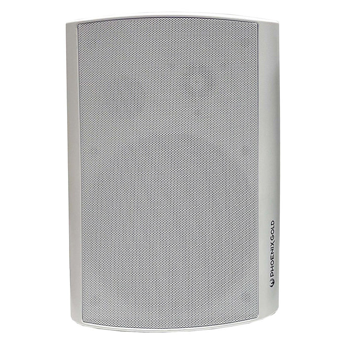 Phoenix_g Outdoor Weatherproof 5.25" Speaker Set in White