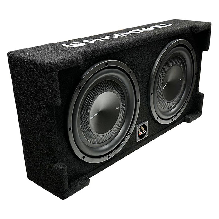 PhoenixG Dual 10" 700W Subwoofer Box