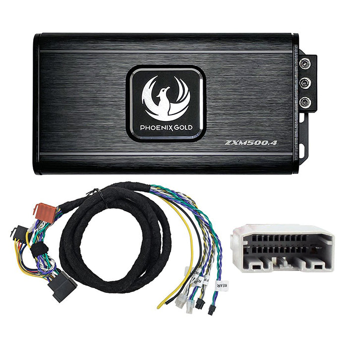 Phoenix_g Power Boost Kit til Chrysler, Dodge og Jeep - 4x125W Forstærker Plug-N-Play