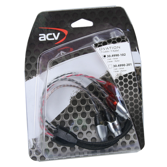 ACV, Premium Audio Splitter Kabel 2 Hun til 4 Han