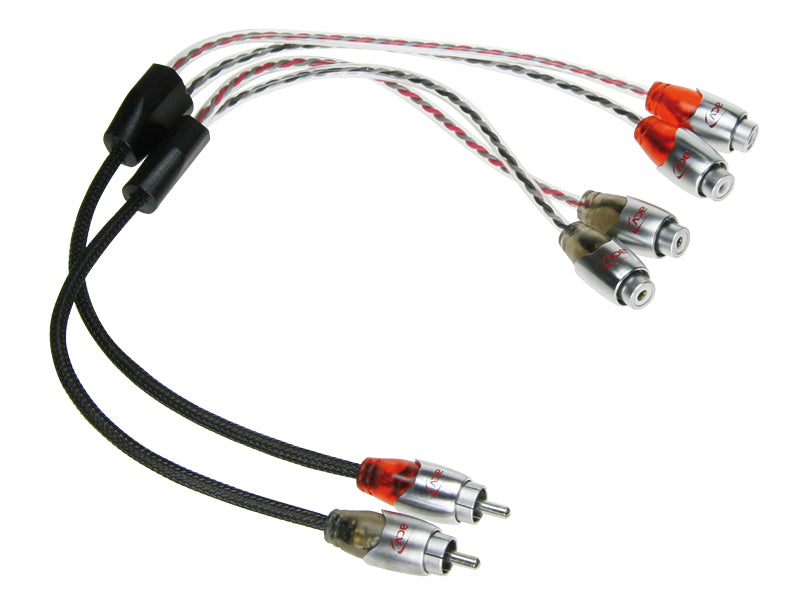 ACV, Y-phonokabel 2 Han -> 4 Hun Exclusive